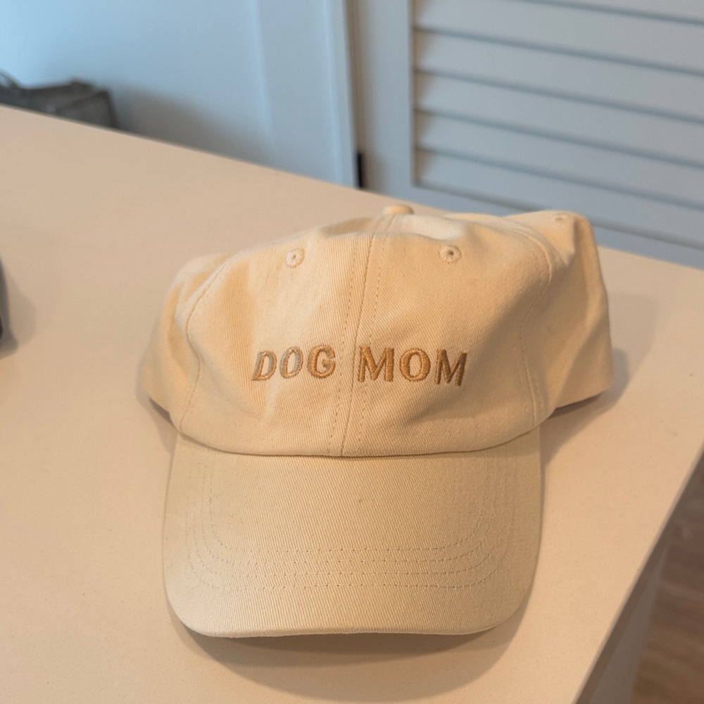 Dog Mom Tan Cap